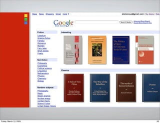 26Friday, March 13, 2009
 