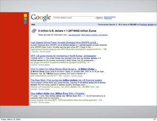 57Friday, March 13, 2009
 