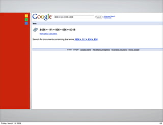 58Friday, March 13, 2009
 