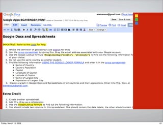 61Friday, March 13, 2009
 