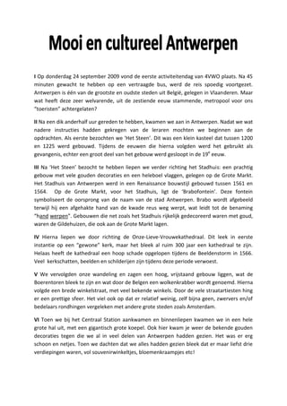 Nl Verslag Antwerpen