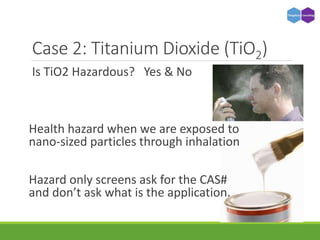Comparing and Contrasting Leading Tools for Evaluating Chemicals | PPT