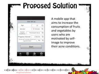 Phenomenon: Young adults are becoming more tech-savvy and are increasingly seen with smart phones, e.g. iPhones31% of iPhone users fall within the age group of 15 – 24, which overlaps with our target group.- Apple InsiderPACT Framework