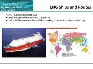 LNG Ships and Routes LNG - Liquefied Natural Gas