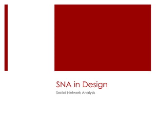Drug Misuse & SNA: FindingsCase Study 1Networks with a high proportion of members who participate in hard drug abuse and street crime appear more dense and sustain a greater capacity to exchange goods and services Street addicts do not appear isolated or lonely, they reported close, sharing, intimate relationship with people they like to see from within their network or variety of sources  Drug abusers who have social service alters in their networks are less likely to sustain relationship with street people who sanctions and use hard drugs 