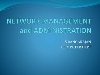 S.RANGARAJAN
COMPUTER DEPT
 