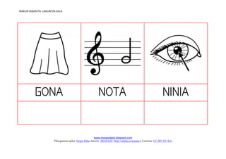 IRAKUR-IDAZKETA: LAGUNTZA GELA




                                                                                                            


                                                          www.margarigela.blogspot.com
                        Piktogramen egilea: Sergio Palao Jatorria: ARASAAC (http://catedu.es/arasaac/) Lizentzia: CC (BY-NC-SA)
 