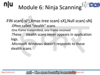 NMAP - The Network Scanner