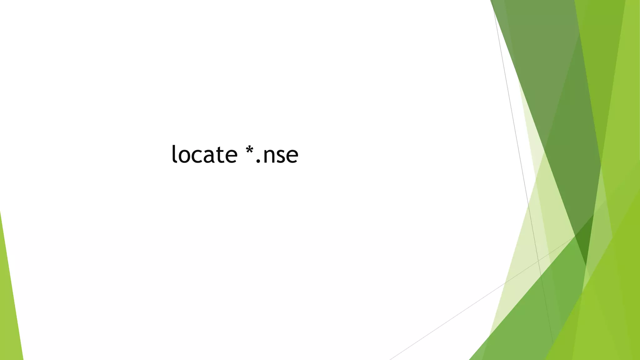 locate *.nse
 
