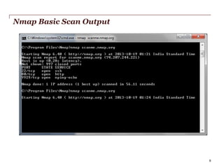 Nmap Basic Scan Output

PwC

6

 