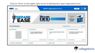 Click on ‘Form’ on the upper right corner of dashboard to open registration form
 