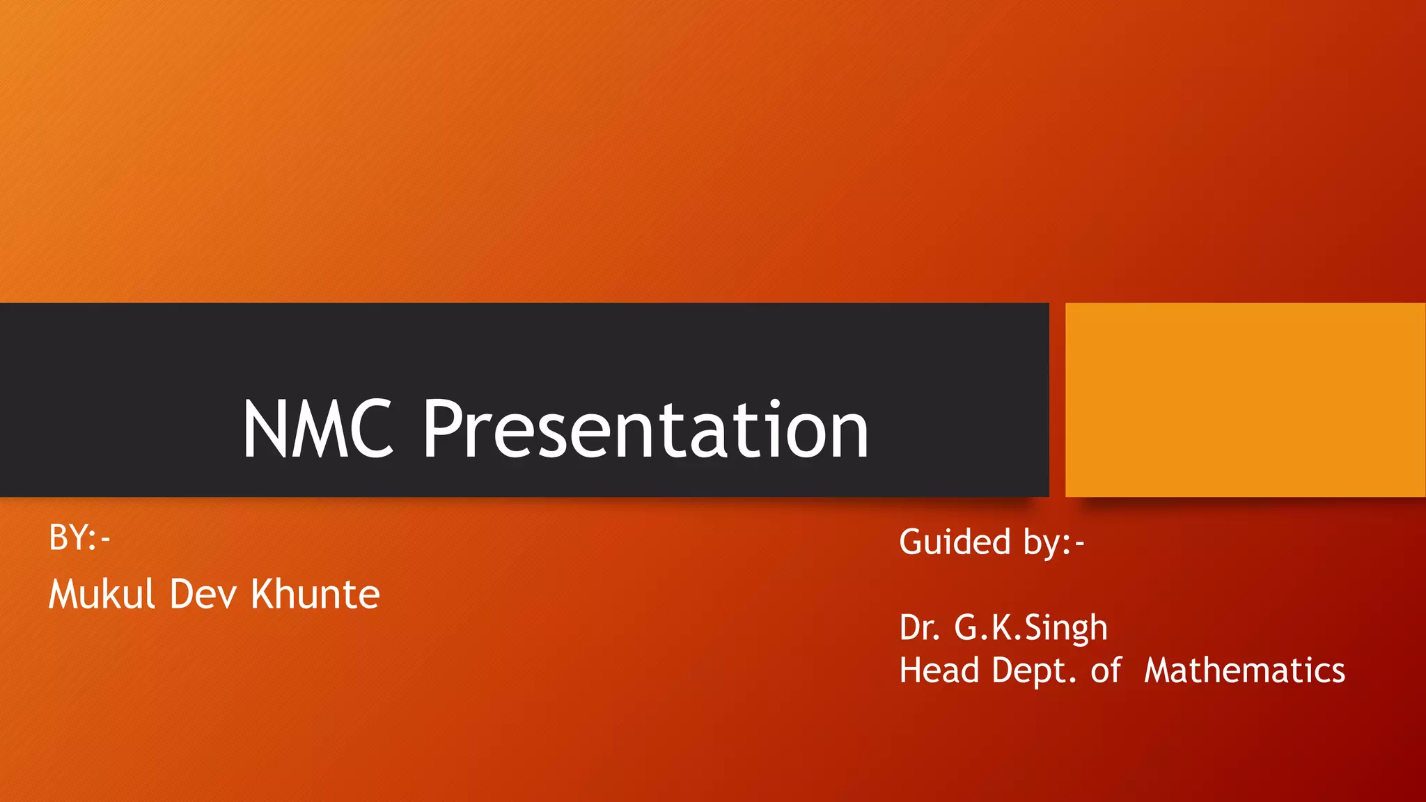Presentation on euler and modified euler method and fitting of curve ppt