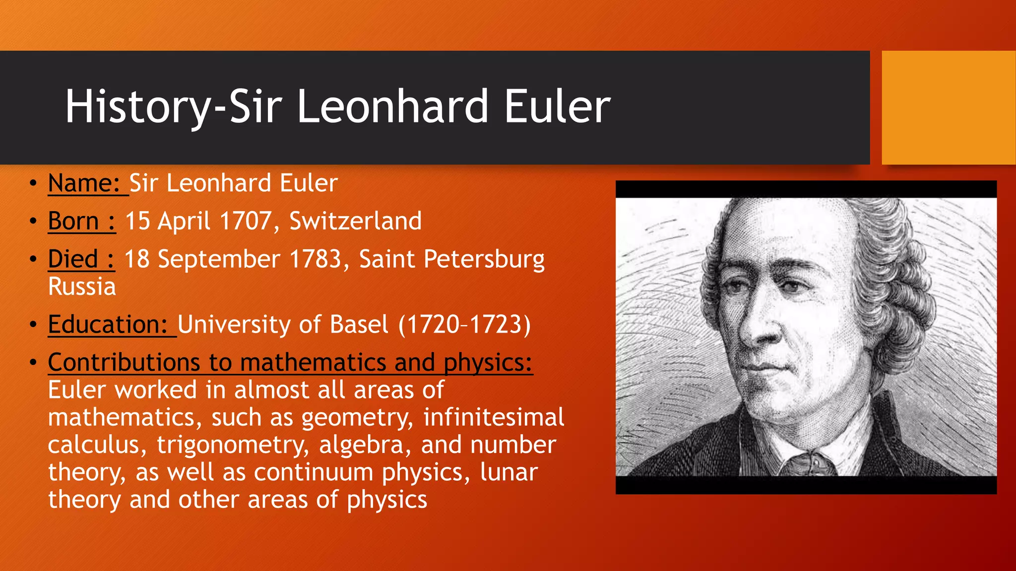 Presentation On Euler And Modified Euler Method and Fitting Of Curve 