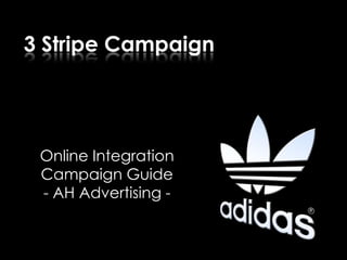3 Stripe Campaign Online Integration Campaign Guide - AH Advertising - 