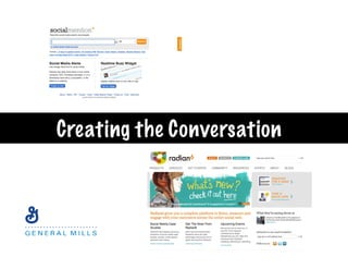 Creating the Conversation
 