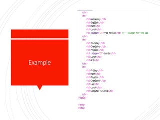 Example
 