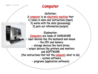 INTRODUCTION TO INFORMATION TECHNOLOGY -SARASWATHI RAMALINGAM