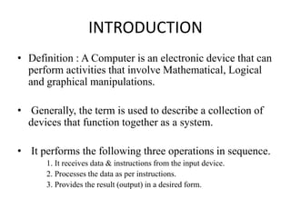 INTRODUCTION TO INFORMATION TECHNOLOGY -SARASWATHI RAMALINGAM