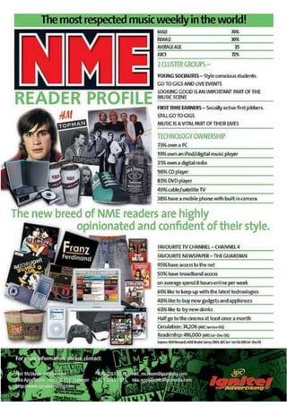 NME audience profiling