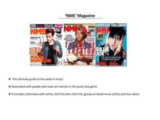 Nme magazine powerpoint | PPTX | Desktop Publishing | Computer Software ...