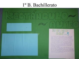 1º B. Bachillerato