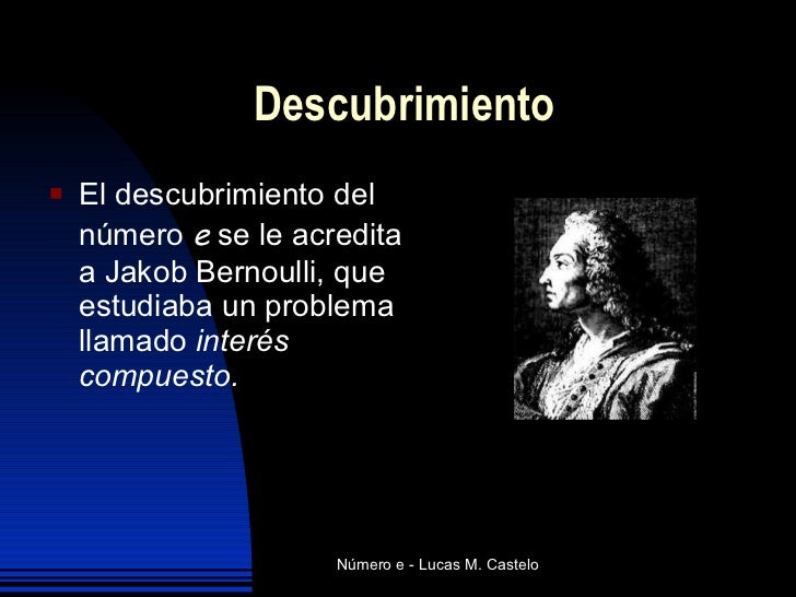 Número e