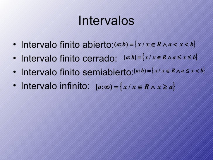 Que es un intervalo infinito - mytebeijing