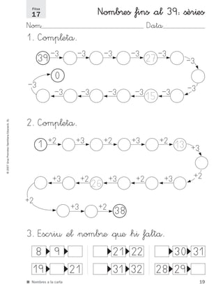 Números a la carta (santillana) | PDF