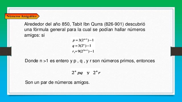 Numeros Amigables