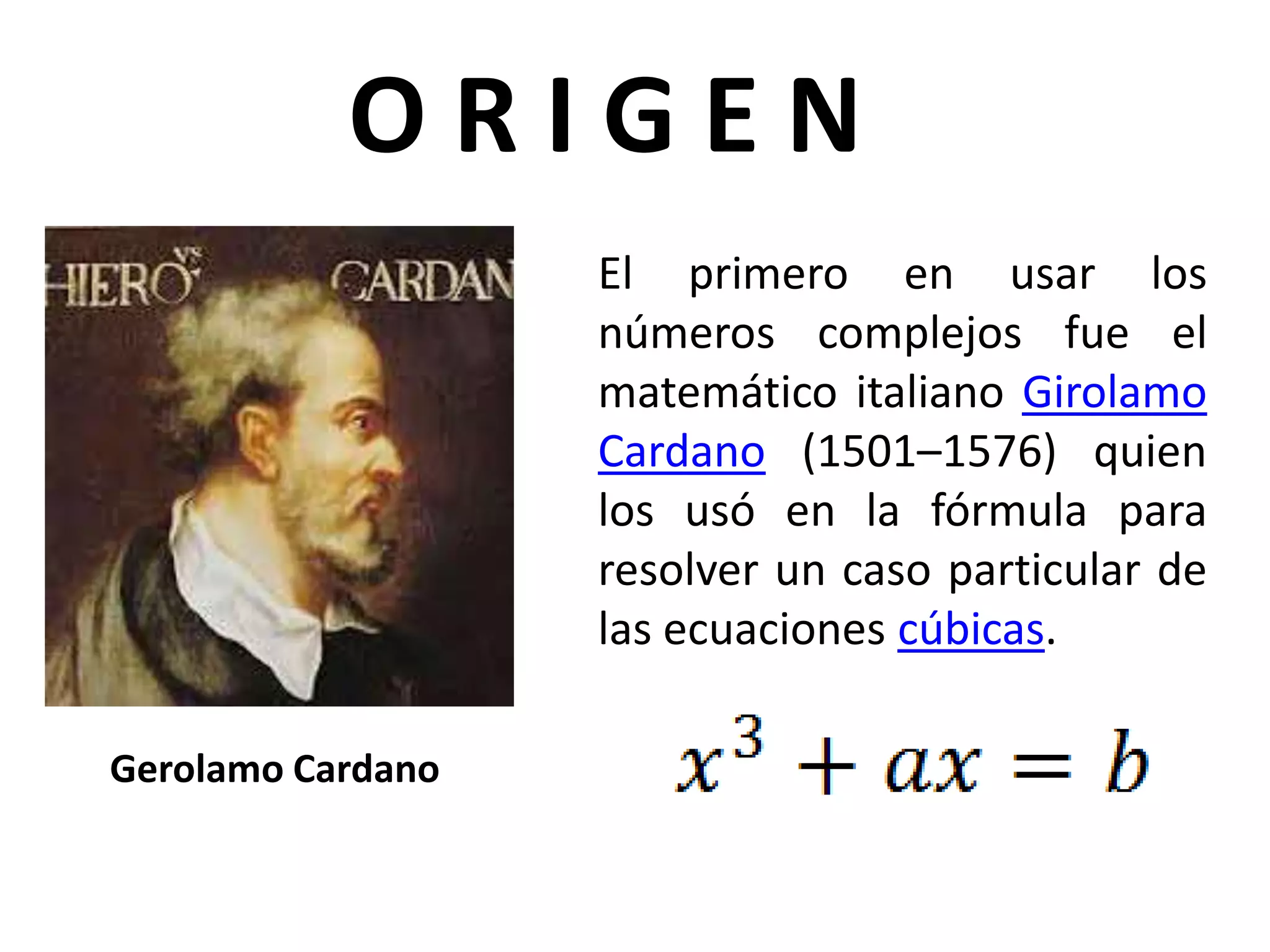 Números complejos | PPTX