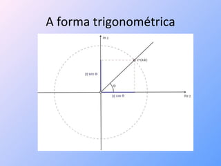 A forma trigonométrica 
