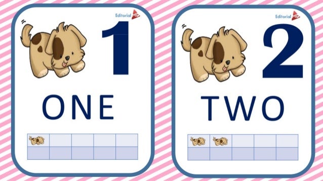 Resultado de imagen para los numeros  en ingles para niÃ±os