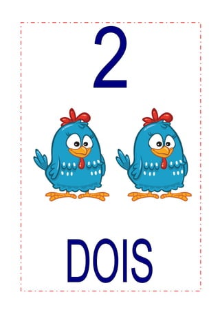 Números galinha pintadinha