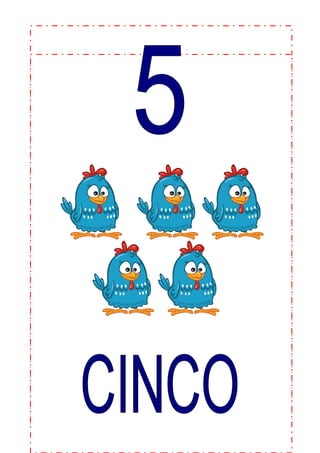 Números galinha pintadinha