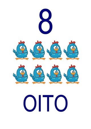 Números galinha pintadinha