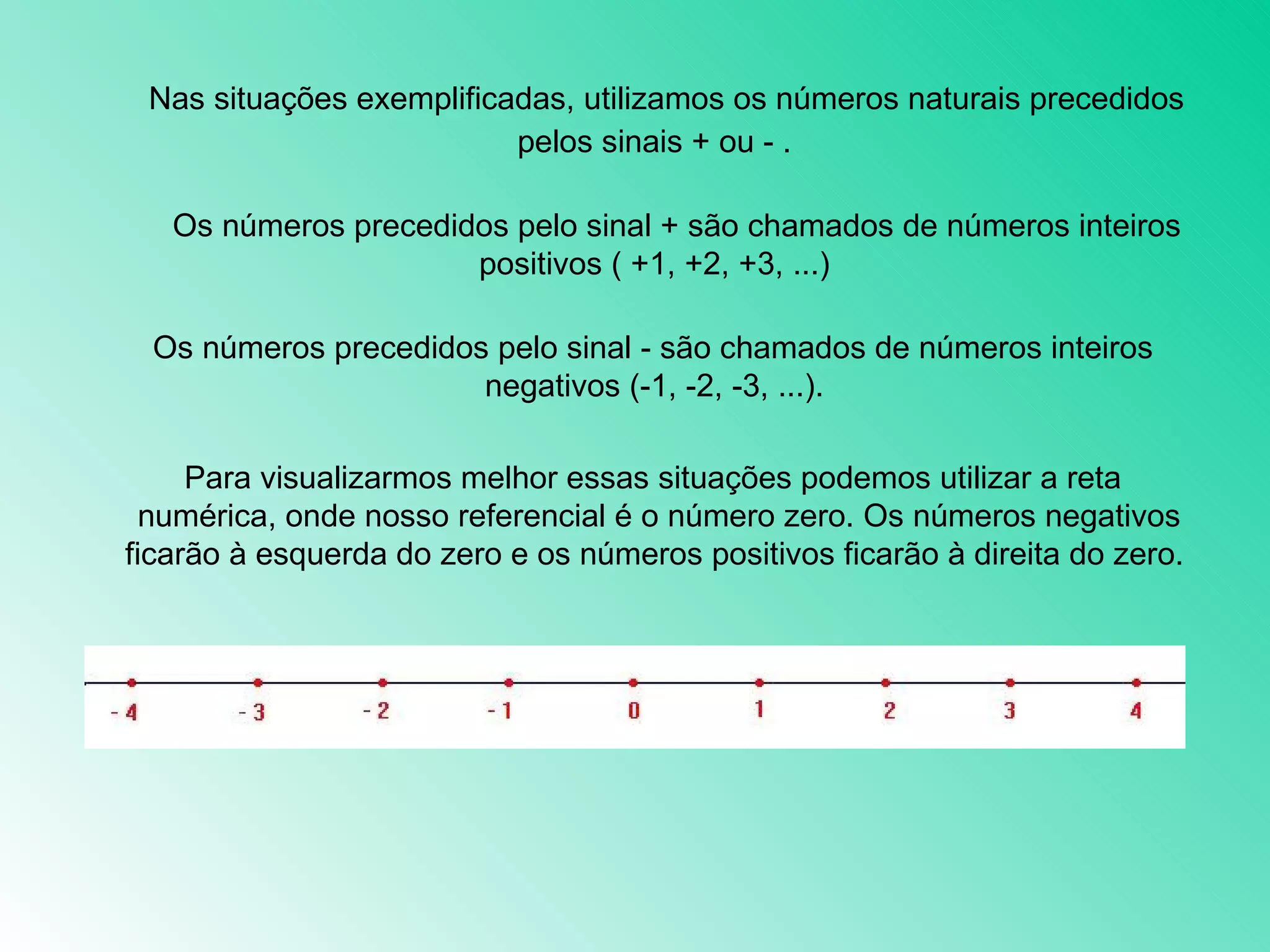 Numeros Inteiros Na Vida Diaria Números Inteiros: O Que São, Quais