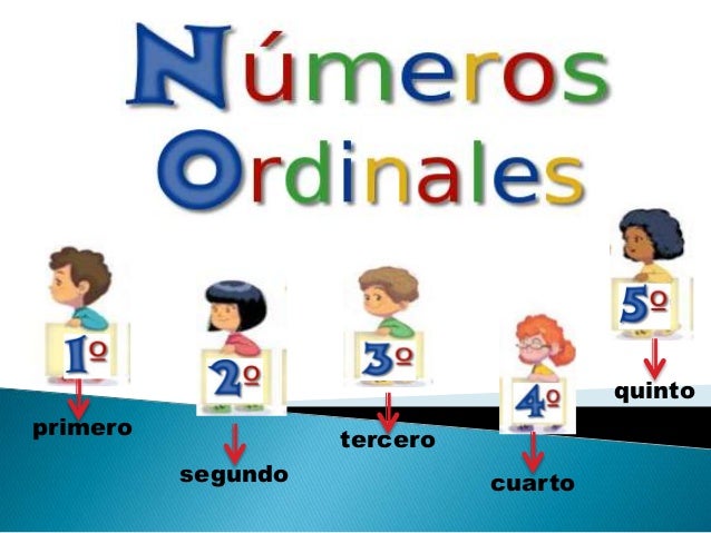 Números ordinales