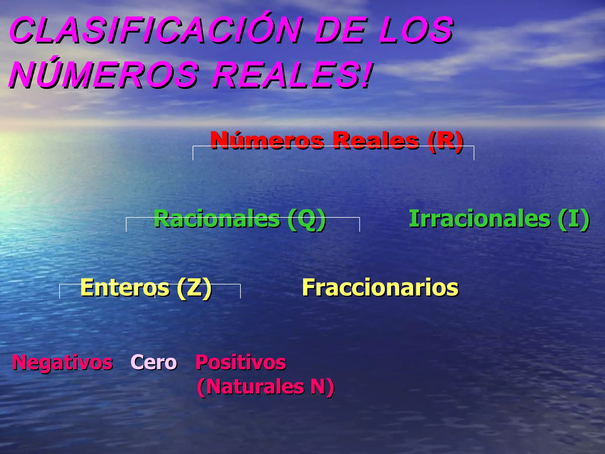 Números Reales | PPT