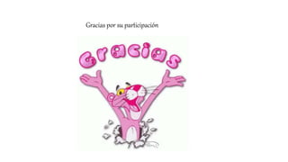 Gracias por su participación
 