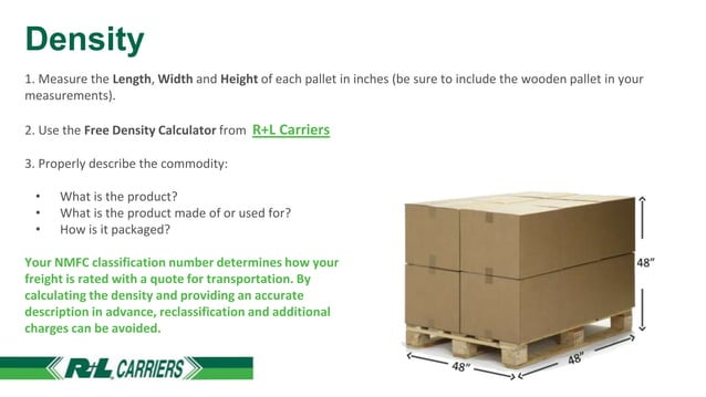 National Motor Freight Classification: A Basic Understanding | PPTX ...