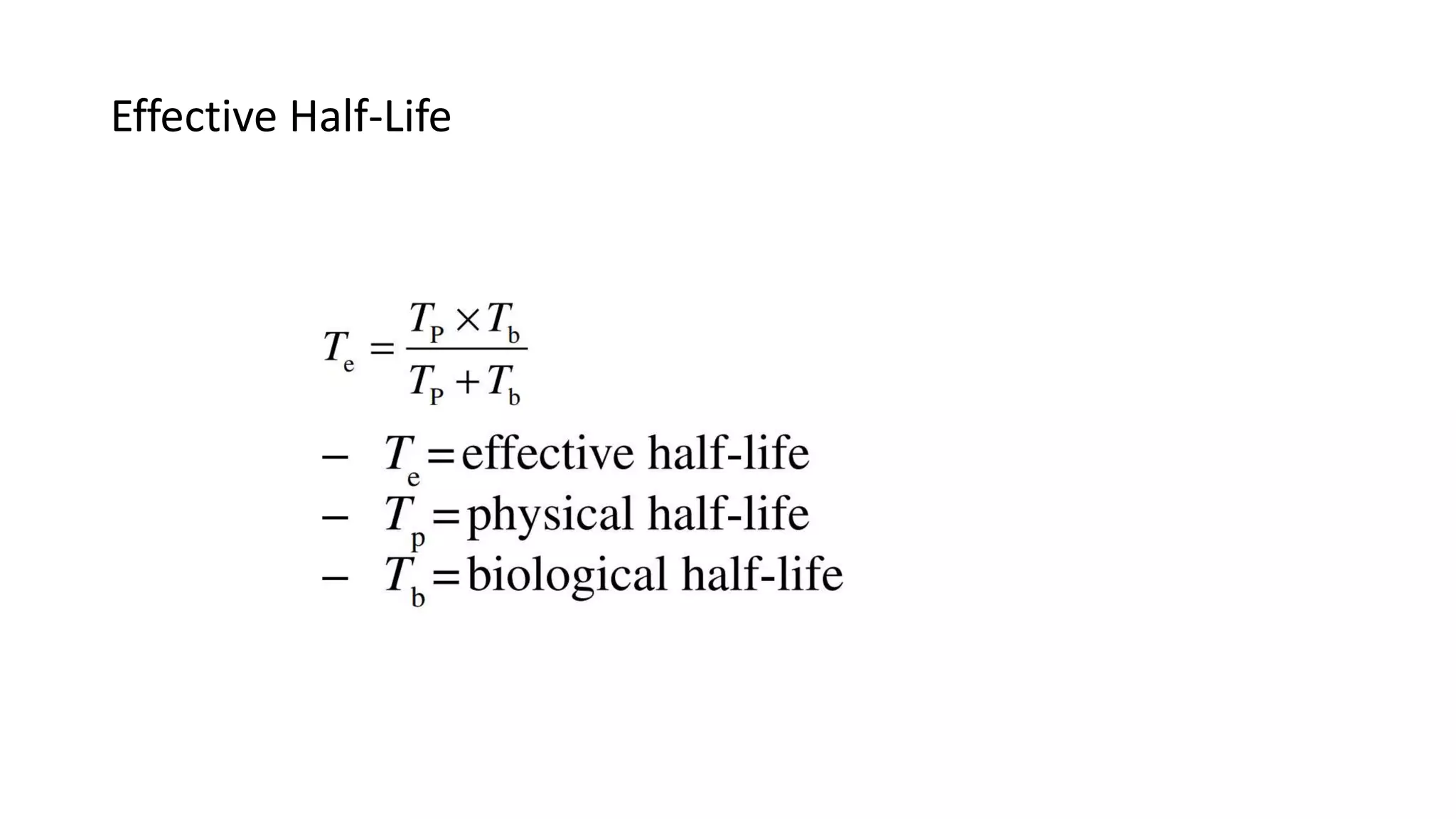 Nuclear Medicine Formulas | PPTX