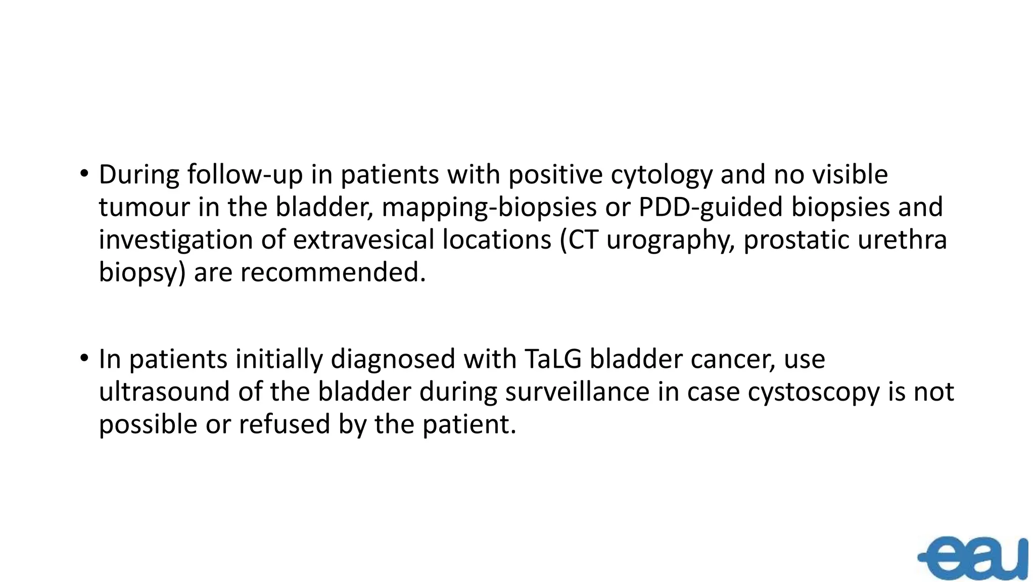 Nmibc, NON MUSCLE INVASIVE BLADDER CANCER | PPTX