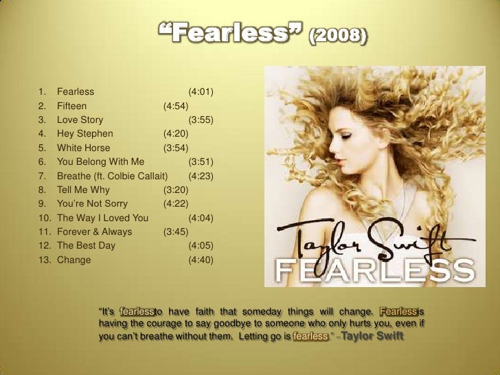 Fearless Song