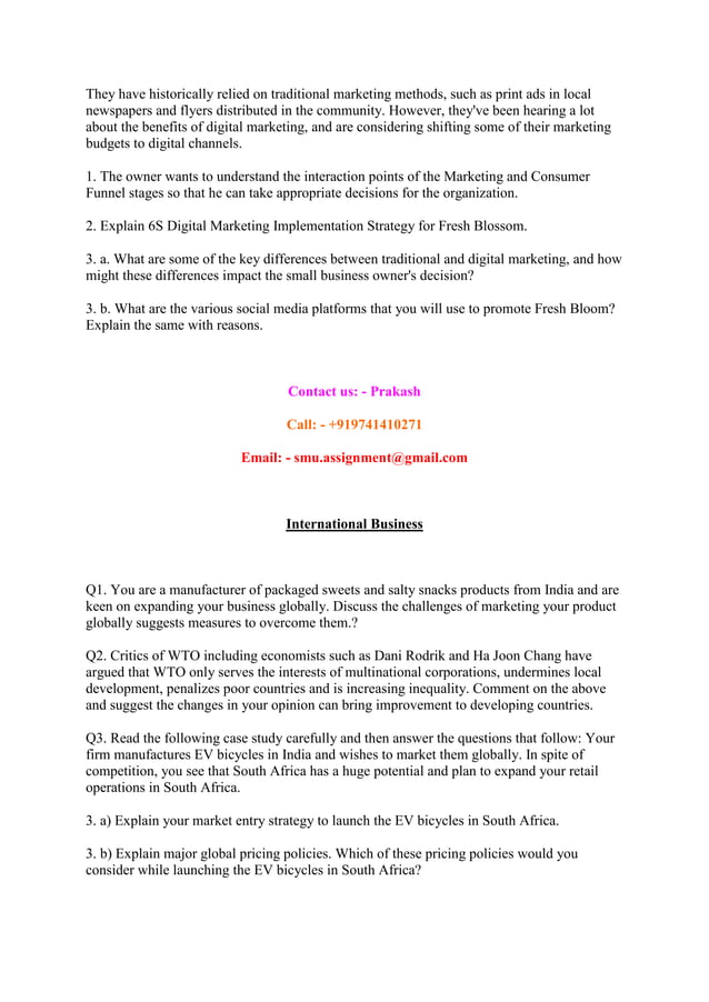 Nmims Customized Assignment June 2023 Pdf