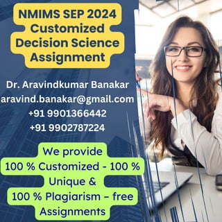 NMIMS Customized Decision Science Assignment.pdf