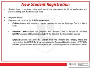 Nmims distance learning programs ppt | PDF
