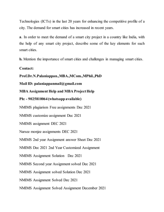 nmims assignment solution dec 2021 free