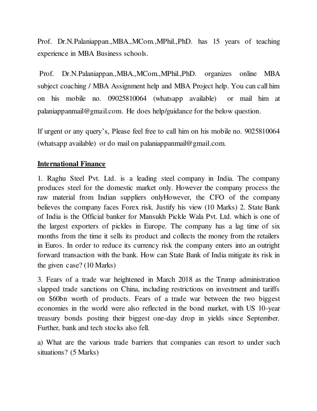 Nmims Solved Assignment Dec 2018