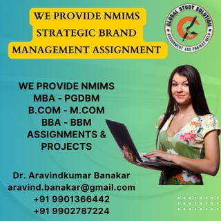 NMIMS  Strategic Brand  Management Assignment.pdf