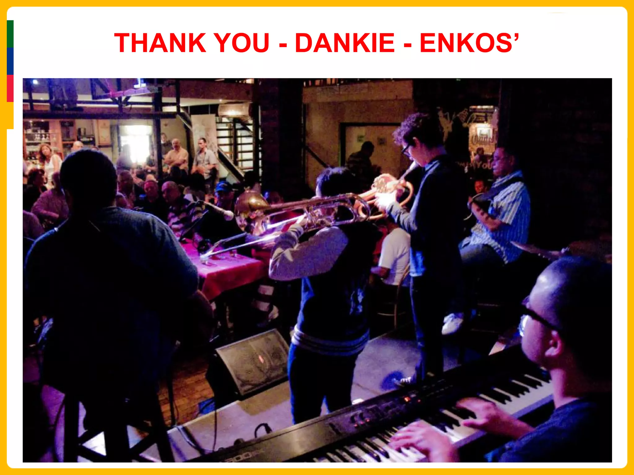 THANK YOU - DANKIE - ENKOS’
 